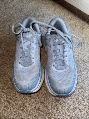 Baby blue Hoka Running Sneakers